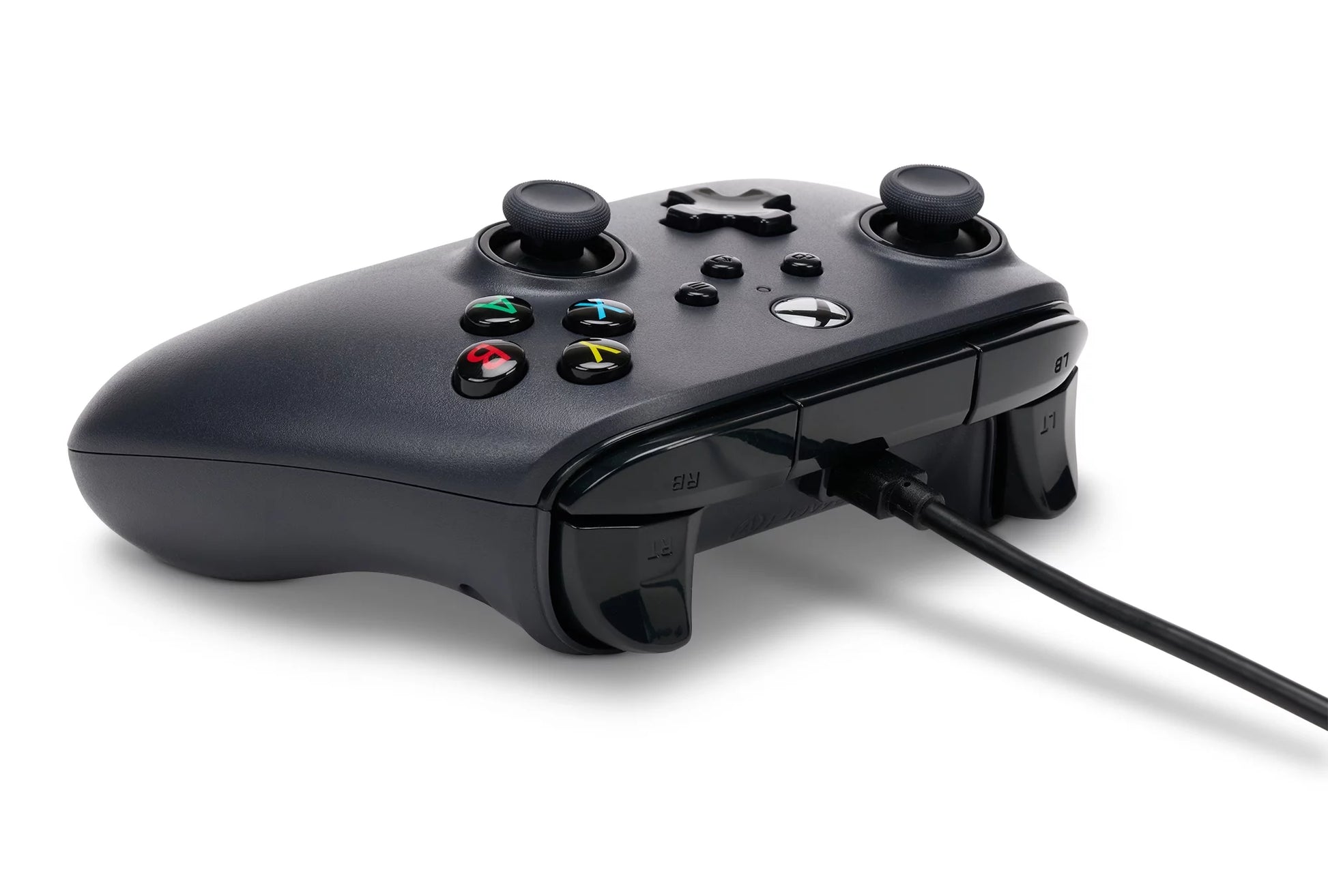Level up your gaming with the sleek Black Wired Controller for Xbox Series X|S! 🎮🖤