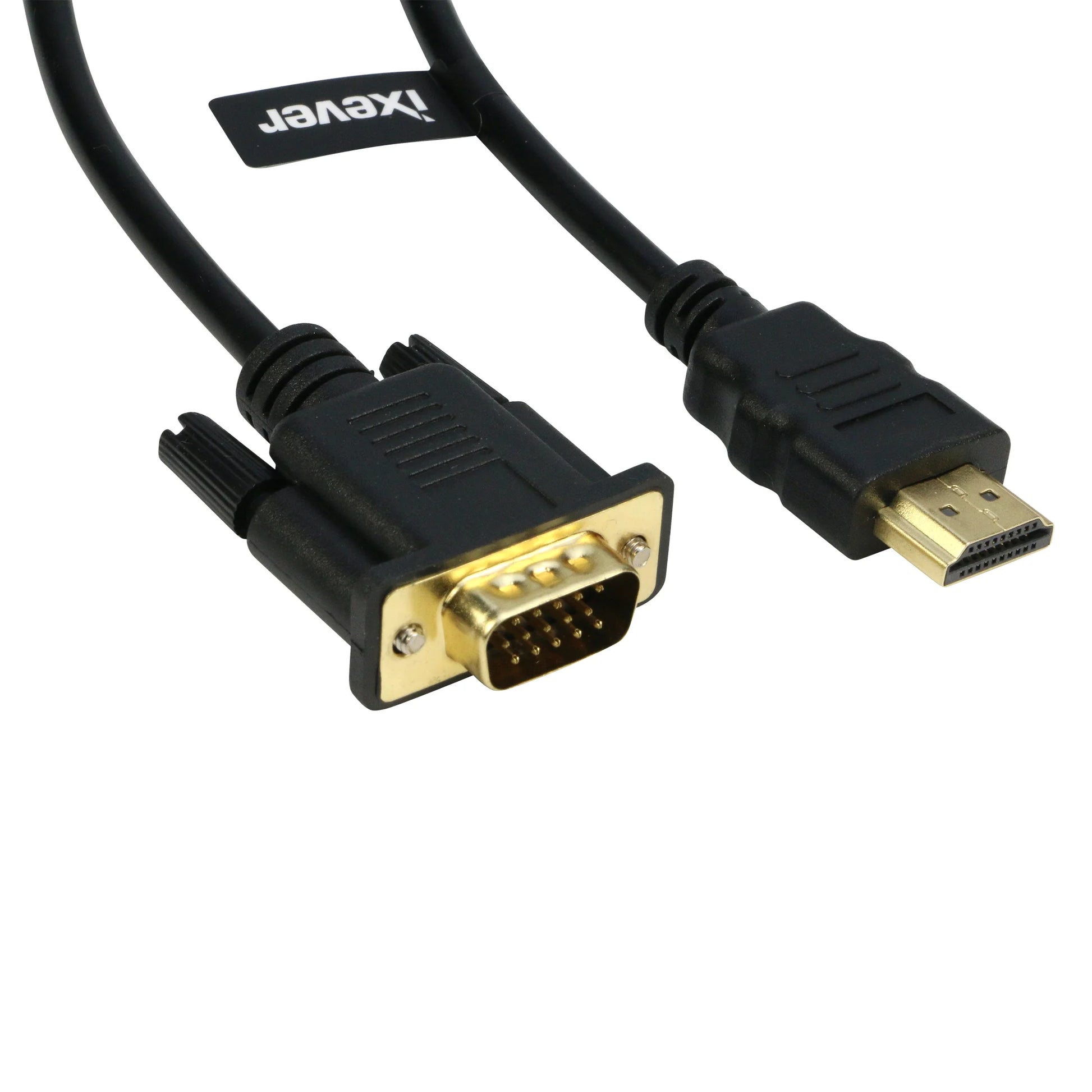 Transform Your Display with Our 6FT Gold-Plated HDMI to VGA Adapter Cable - Perfect for All Your Devices!