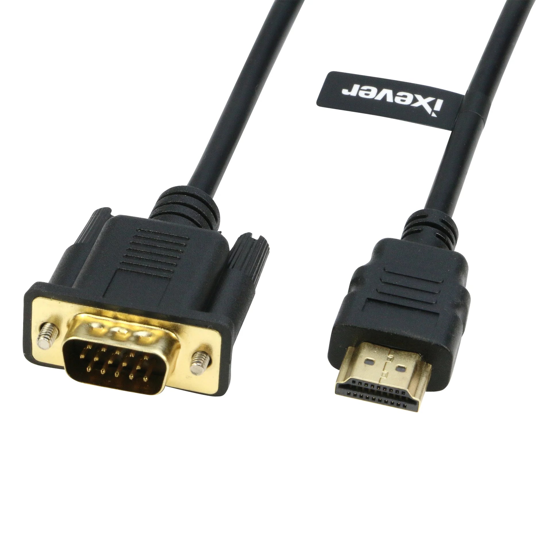 Transform Your Display with Our 6FT Gold-Plated HDMI to VGA Adapter Cable - Perfect for All Your Devices!