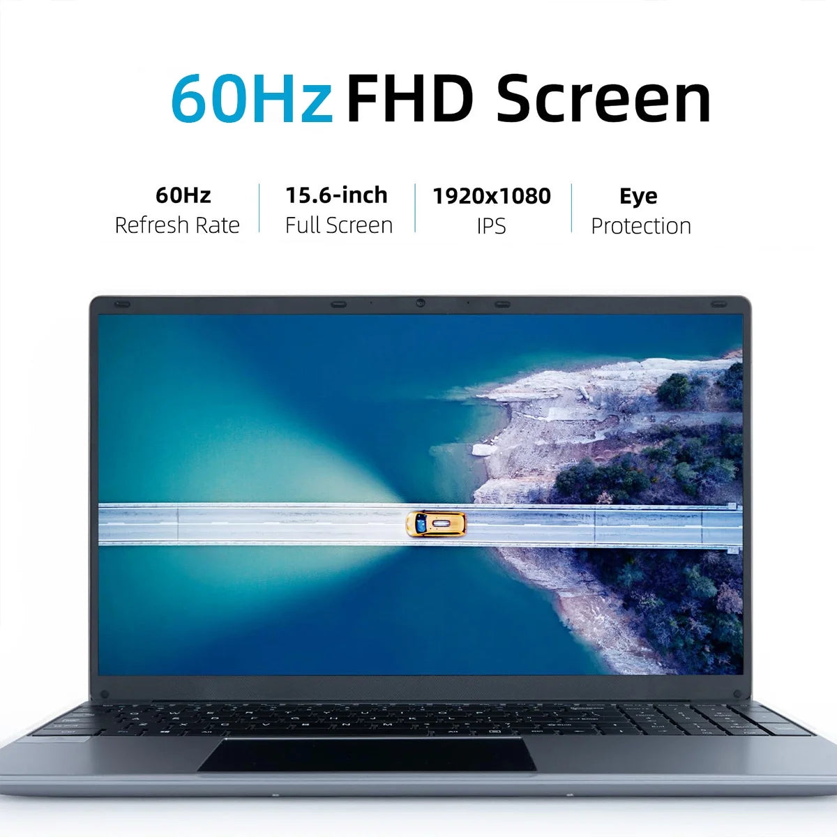 Unleash Your Productivity with this 15.6'' Laptop: 12GB RAM, 512GB SSD, Stunning 1080P Display & More! 💻✨ #TechSavvy #LaptopGoals