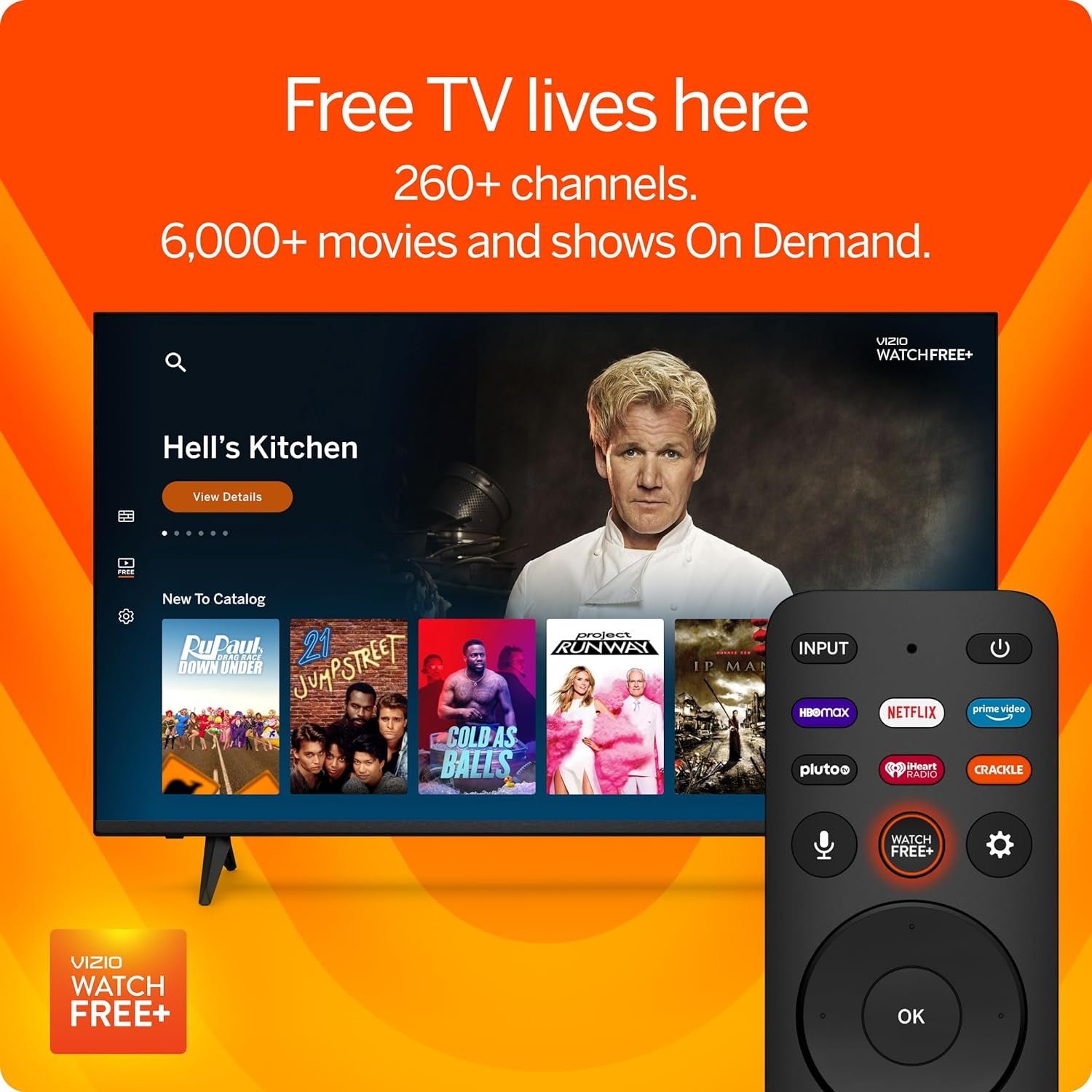 50-Inch 4K UHD V-Series Smart TV - Voice Remote, Dolby Vision, HDR10+, Alexa Compatible - 2022 Model