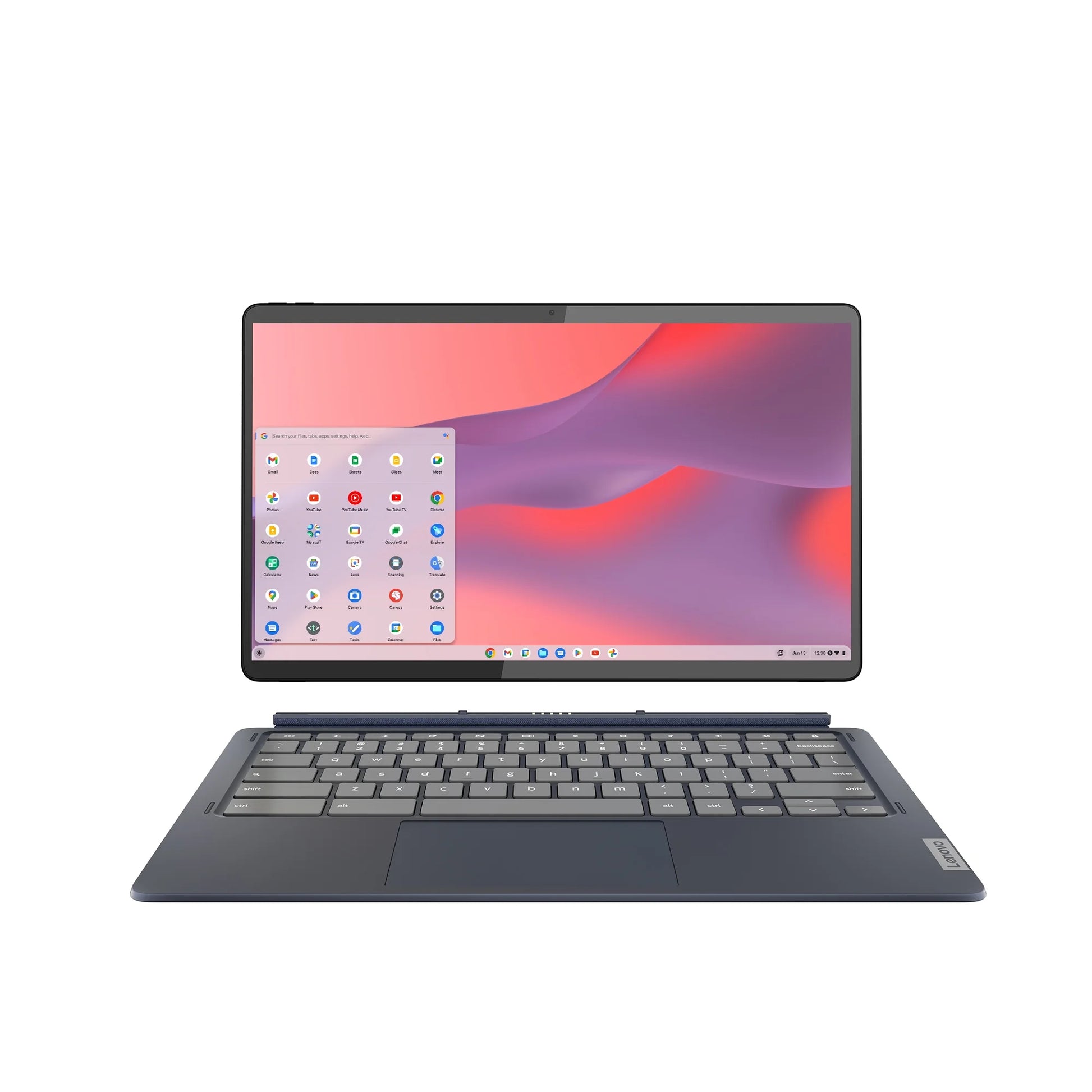 Unleash your creativity with the Ideapad Duet 5 Chromebook! 🌟 Featuring a stunning 13.3" FHD OLED touchscreen, powerful Qualcomm Snapdragon, and sleek Abyss Blue design. Perfect for work and play! 💻✨ #Chromebook #TechTrends