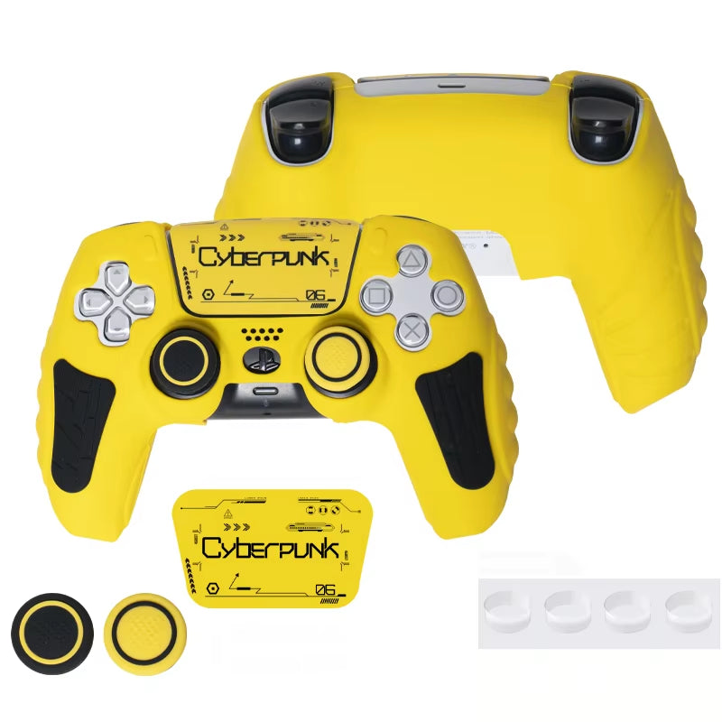 Level Up Your PS5 Game with Our Anti-Slip Silicone Controller Cover & Thumb Grip Caps! 🎮✨