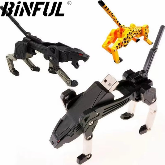 Professional Grade Dog-Themed USB Flash Drive - Available in 512GB, 256GB, 1TB, and 2TB Capacities - Ideal Memory Stick for Gifting