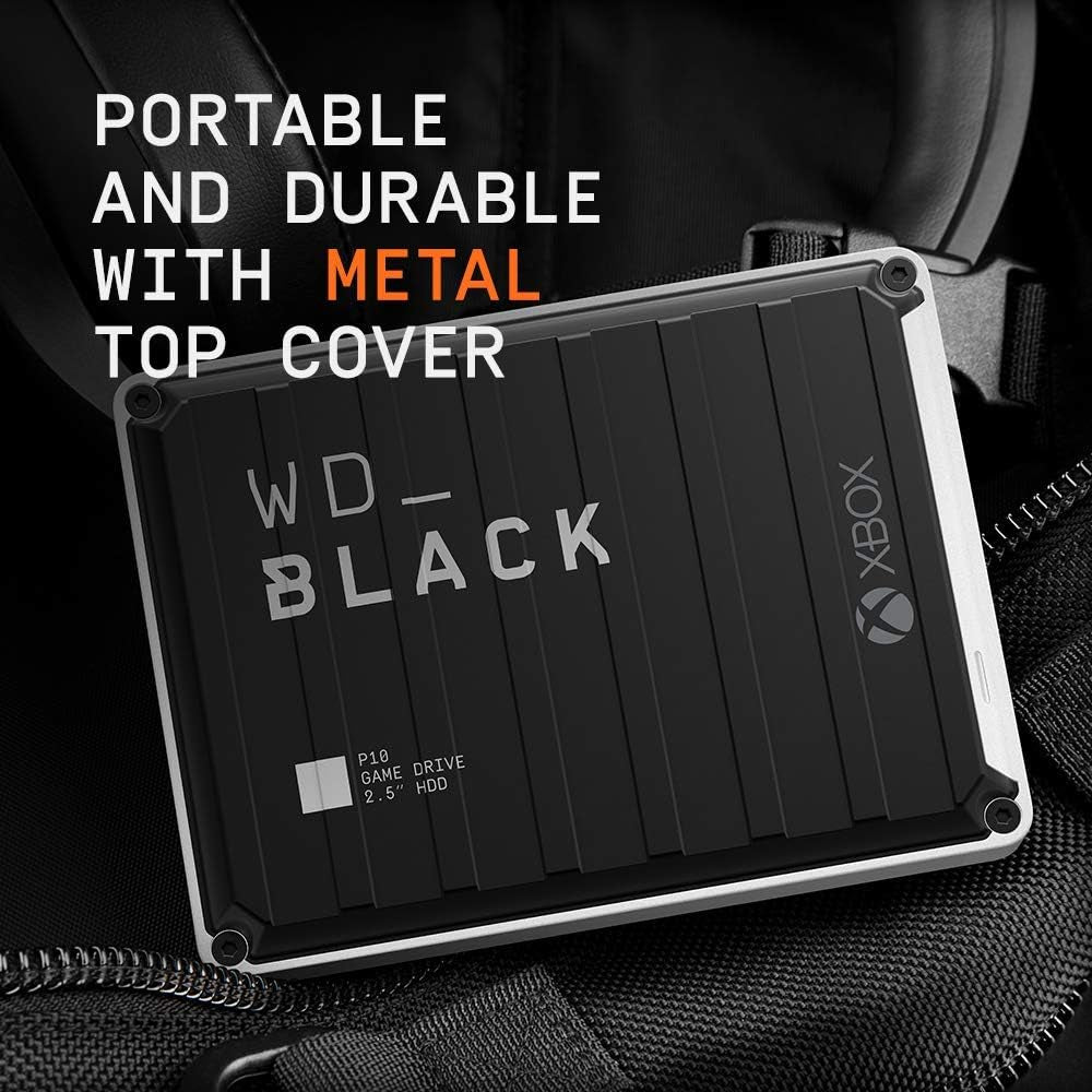 Level Up Your Gaming with the WD_BLACK 4TB P10 Game Drive for Xbox! 🎮✨ Get 1-Month Xbox Game Pass & Access Your Game Library Anywhere! #Gaming #Xbox