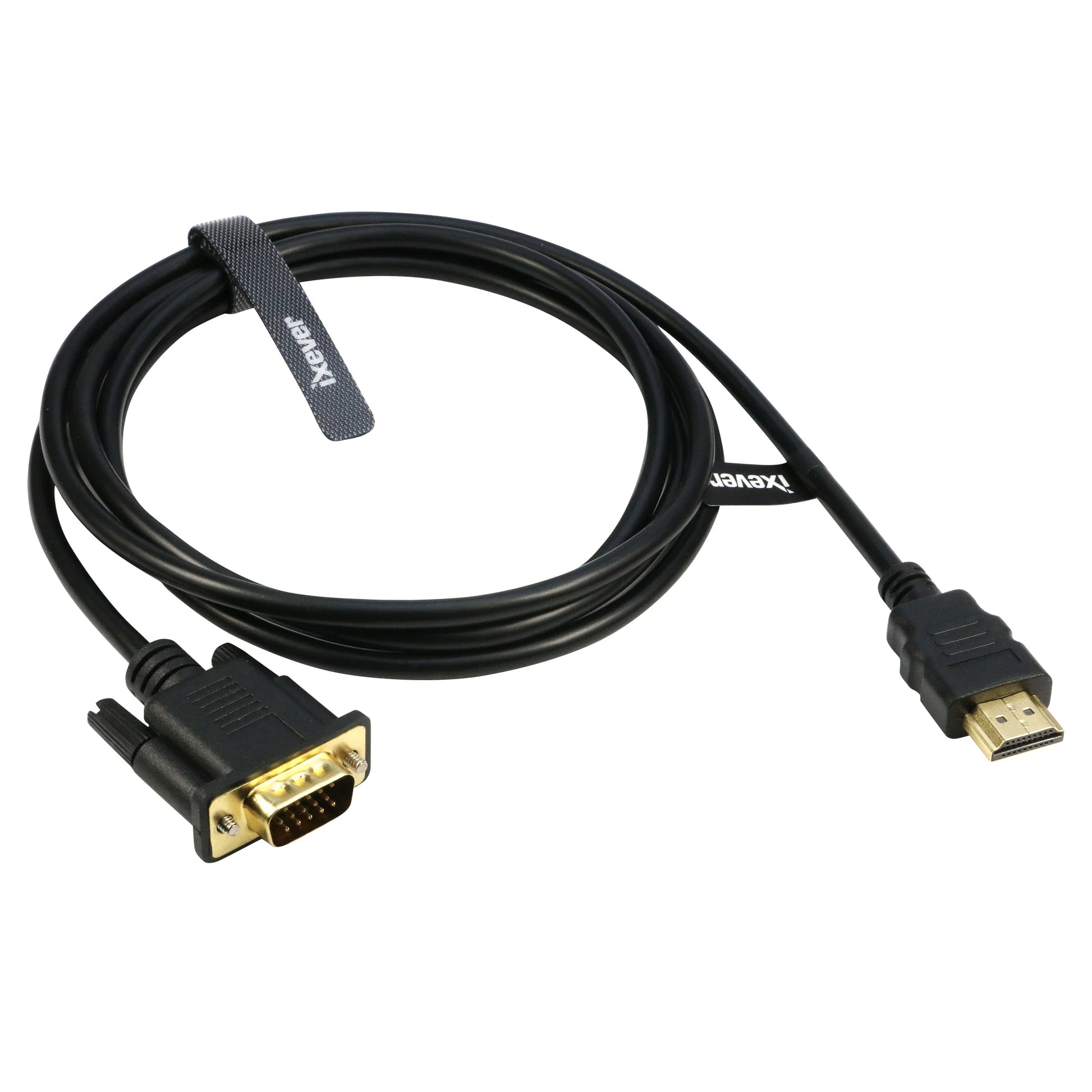 Transform Your Display with Our 6FT Gold-Plated HDMI to VGA Adapter Cable - Perfect for All Your Devices!