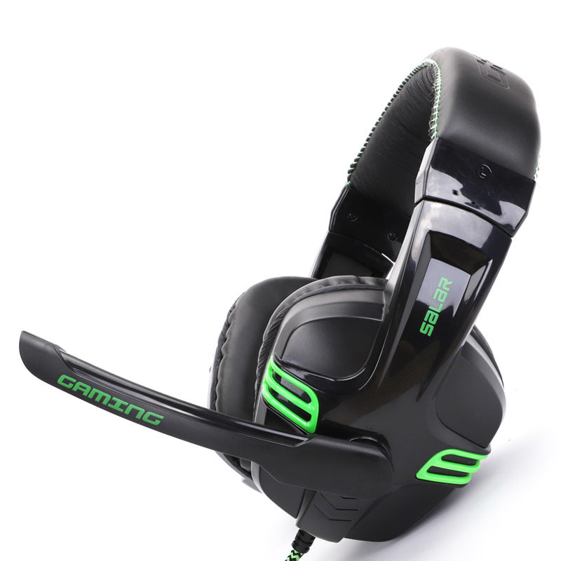 Ultimate Gaming Headset with Subwoofer & Microphone for Immersive Sound Experience