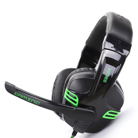 Ultimate Gaming Headset with Subwoofer & Microphone for Immersive Sound Experience