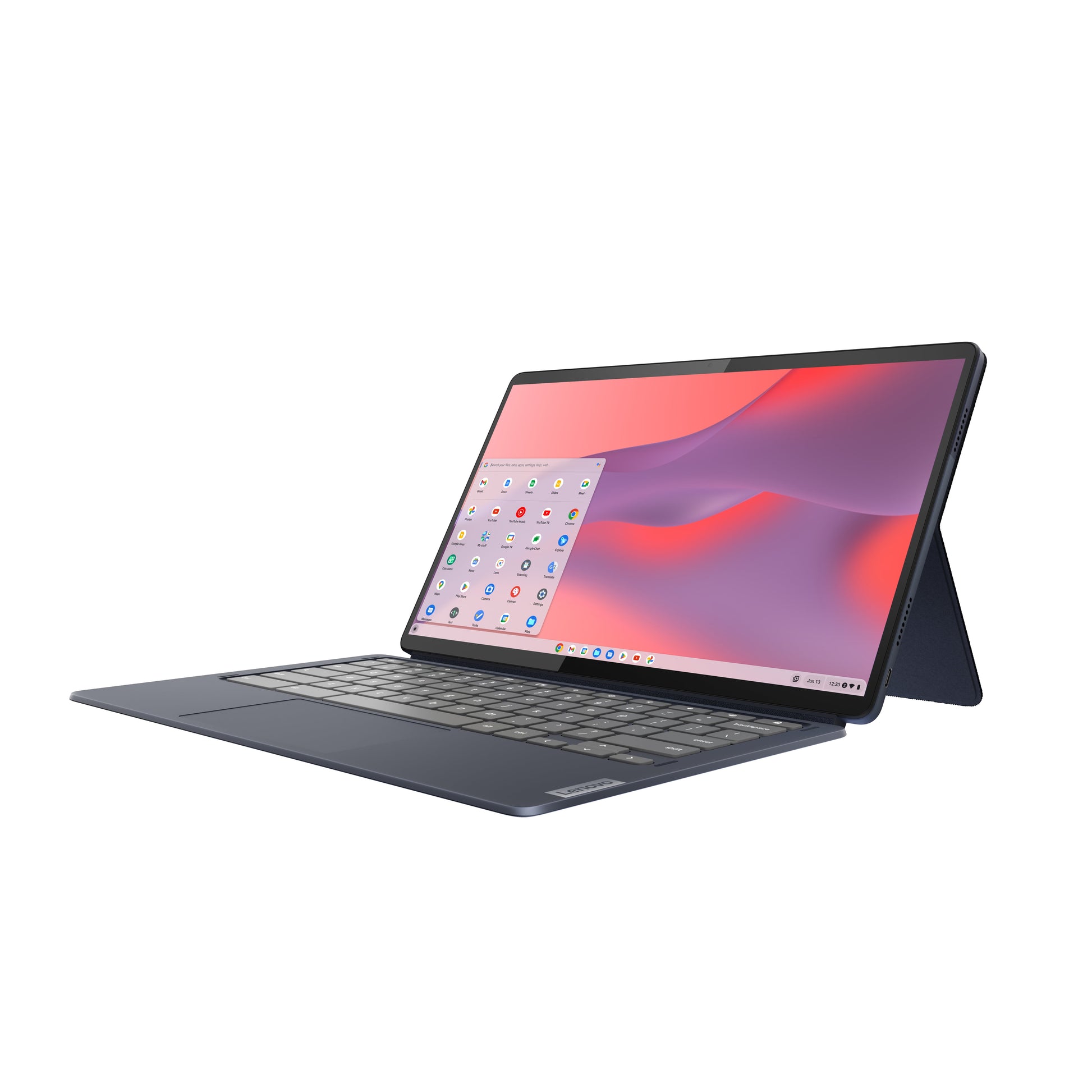 Unleash your creativity with the Ideapad Duet 5 Chromebook! 🌟 Featuring a stunning 13.3" FHD OLED touchscreen, powerful Qualcomm Snapdragon, and sleek Abyss Blue design. Perfect for work and play! 💻✨ #Chromebook #TechTrends