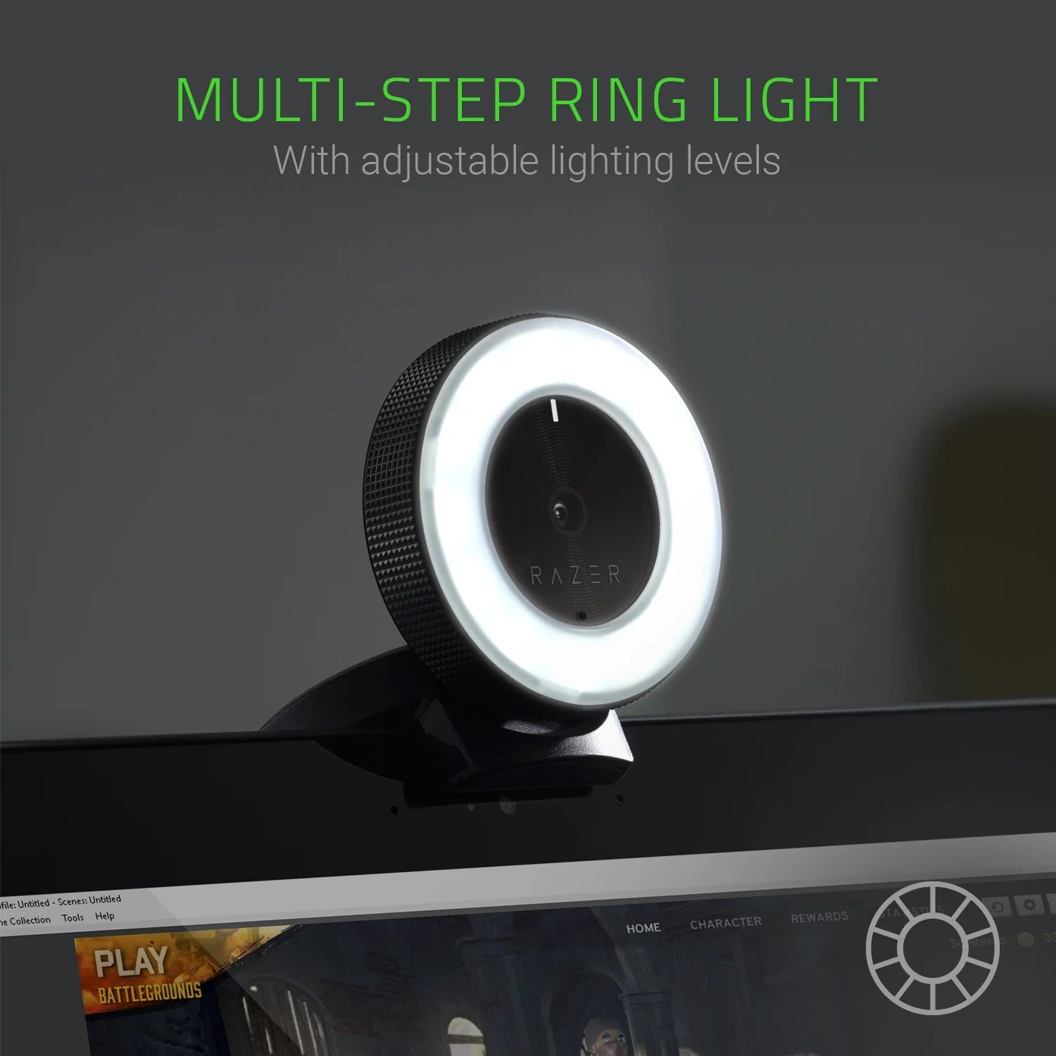 Level up your streaming game with the Kiyo Full HD Webcam! 🎥✨ Auto focus, adjustable ring light, and sleek black design for the perfect setup! #Streaming #Webcam #ContentCreation