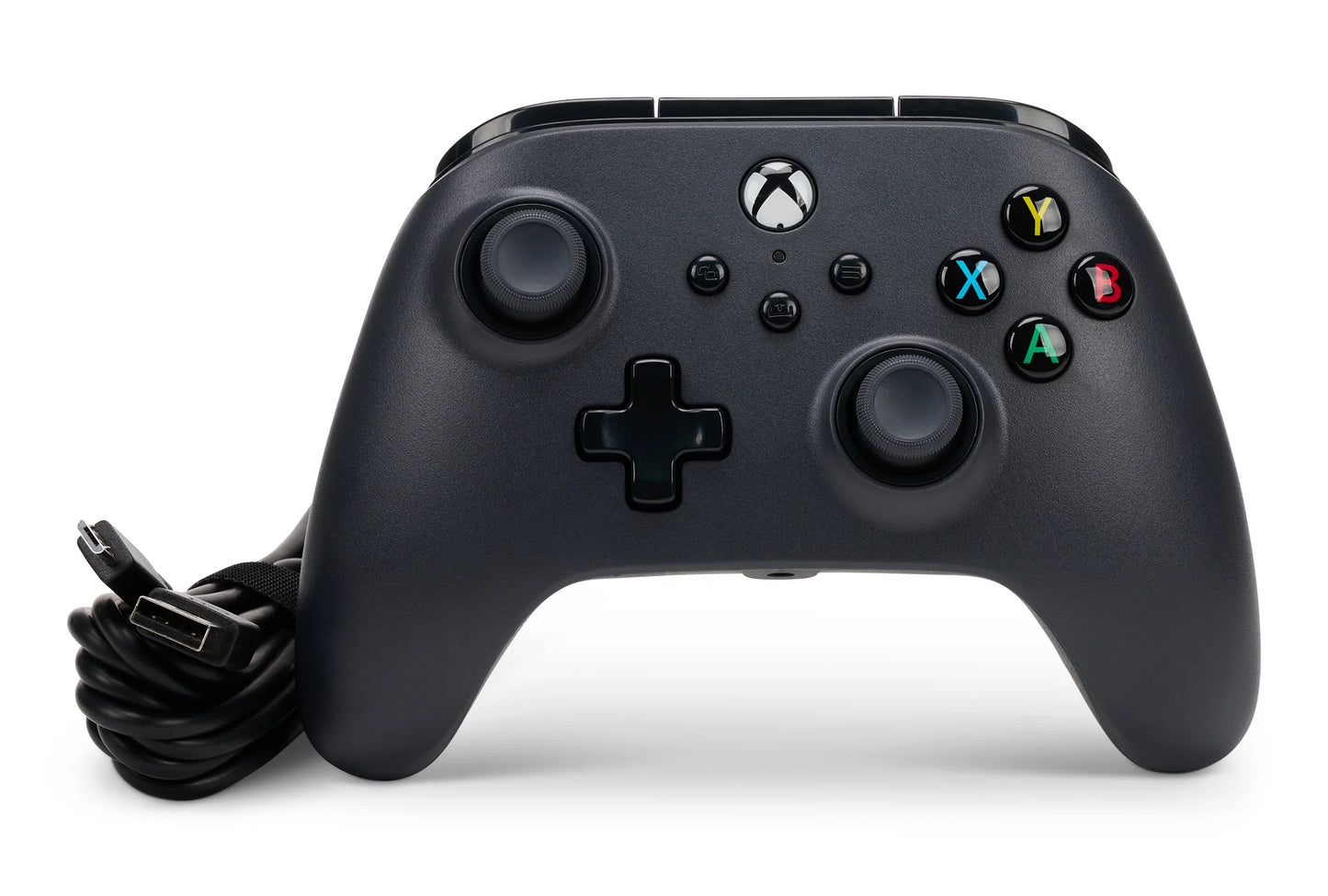Level up your gaming with the sleek Black Wired Controller for Xbox Series X|S! 🎮🖤