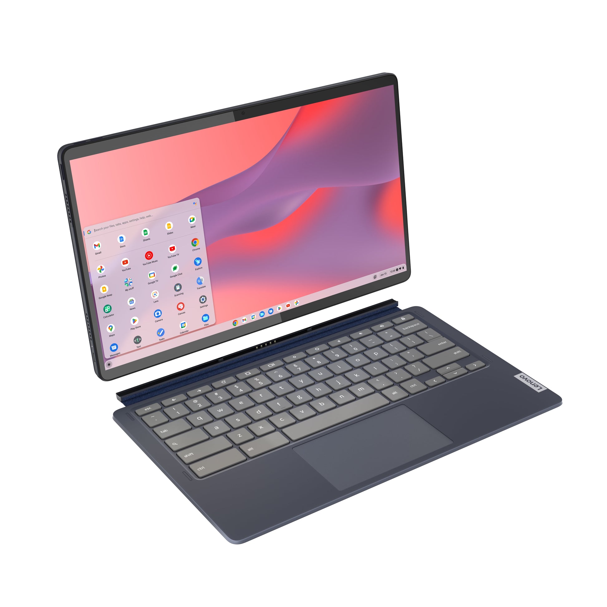 Unleash your creativity with the Ideapad Duet 5 Chromebook! 🌟 Featuring a stunning 13.3" FHD OLED touchscreen, powerful Qualcomm Snapdragon, and sleek Abyss Blue design. Perfect for work and play! 💻✨ #Chromebook #TechTrends