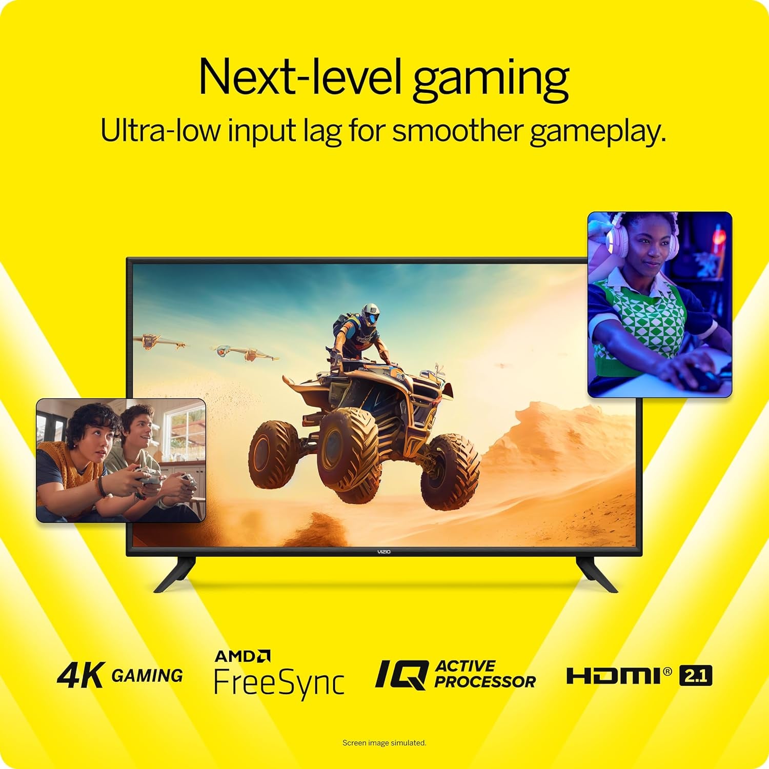 50-Inch 4K UHD V-Series Smart TV - Voice Remote, Dolby Vision, HDR10+, Alexa Compatible - 2022 Model