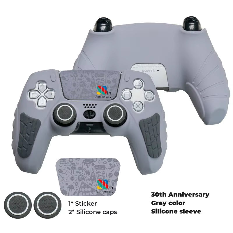 Level Up Your PS5 Game with Our Anti-Slip Silicone Controller Cover & Thumb Grip Caps! 🎮✨