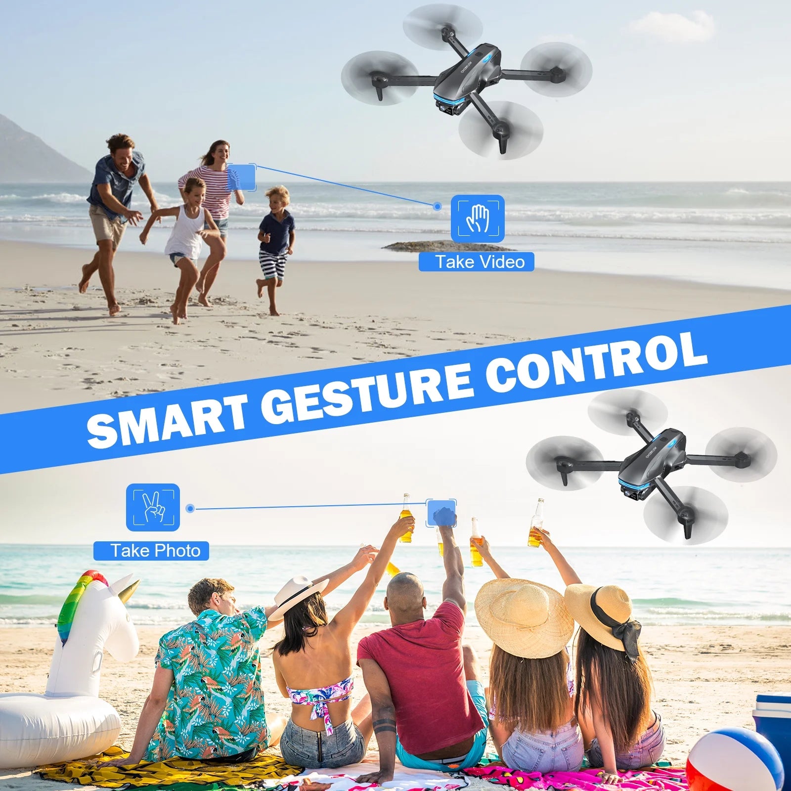 Capture stunning aerial views with our 1080P FPV Drone for adults! 🚁✨ Featuring a powerful brushless motor and optical flow positioning for smooth flights! #DronePhotography #AerialAdventure