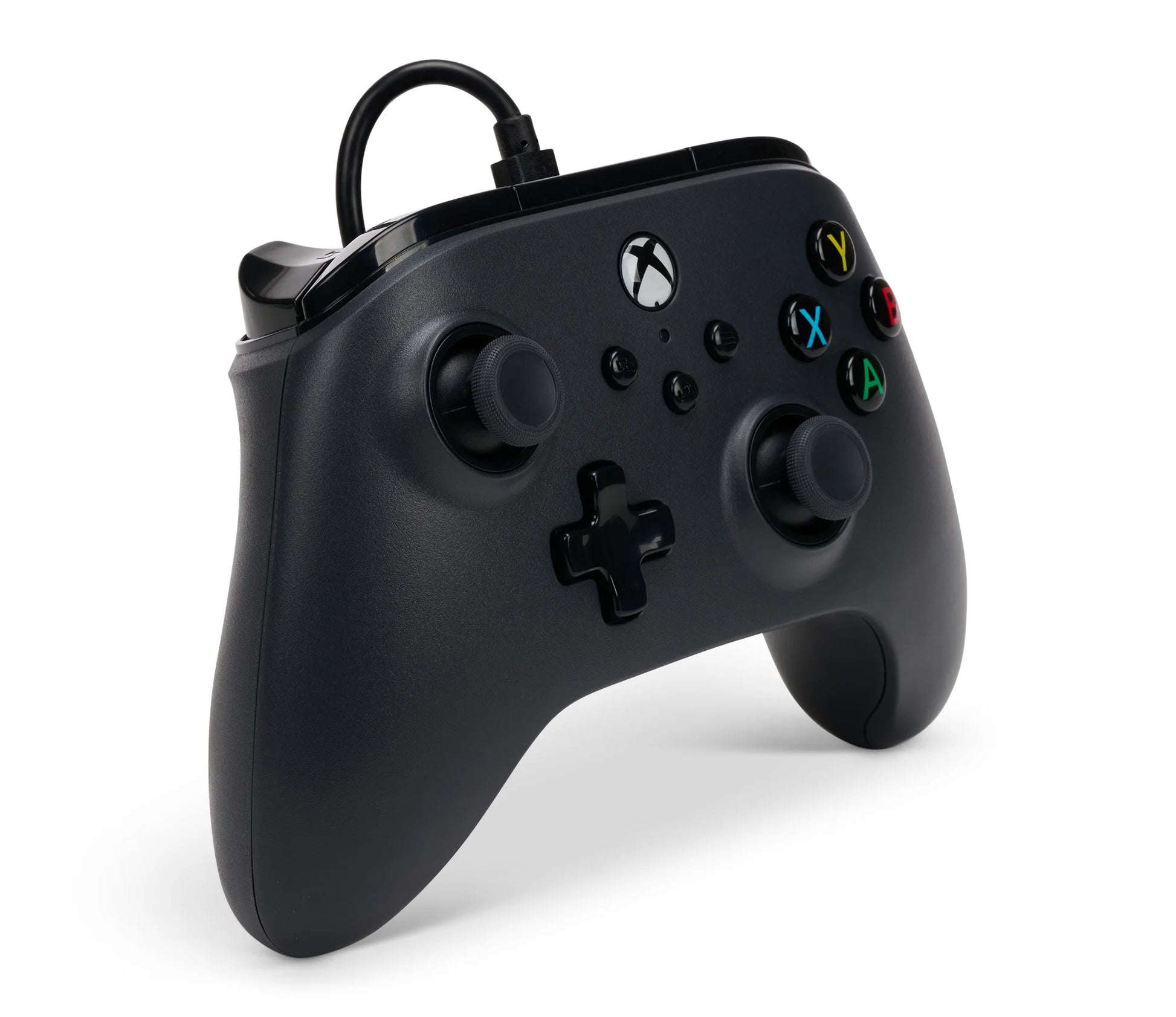 Level up your gaming with the sleek Black Wired Controller for Xbox Series X|S! 🎮🖤