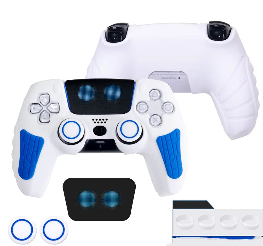 Level Up Your PS5 Game with Our Anti-Slip Silicone Controller Cover & Thumb Grip Caps! 🎮✨
