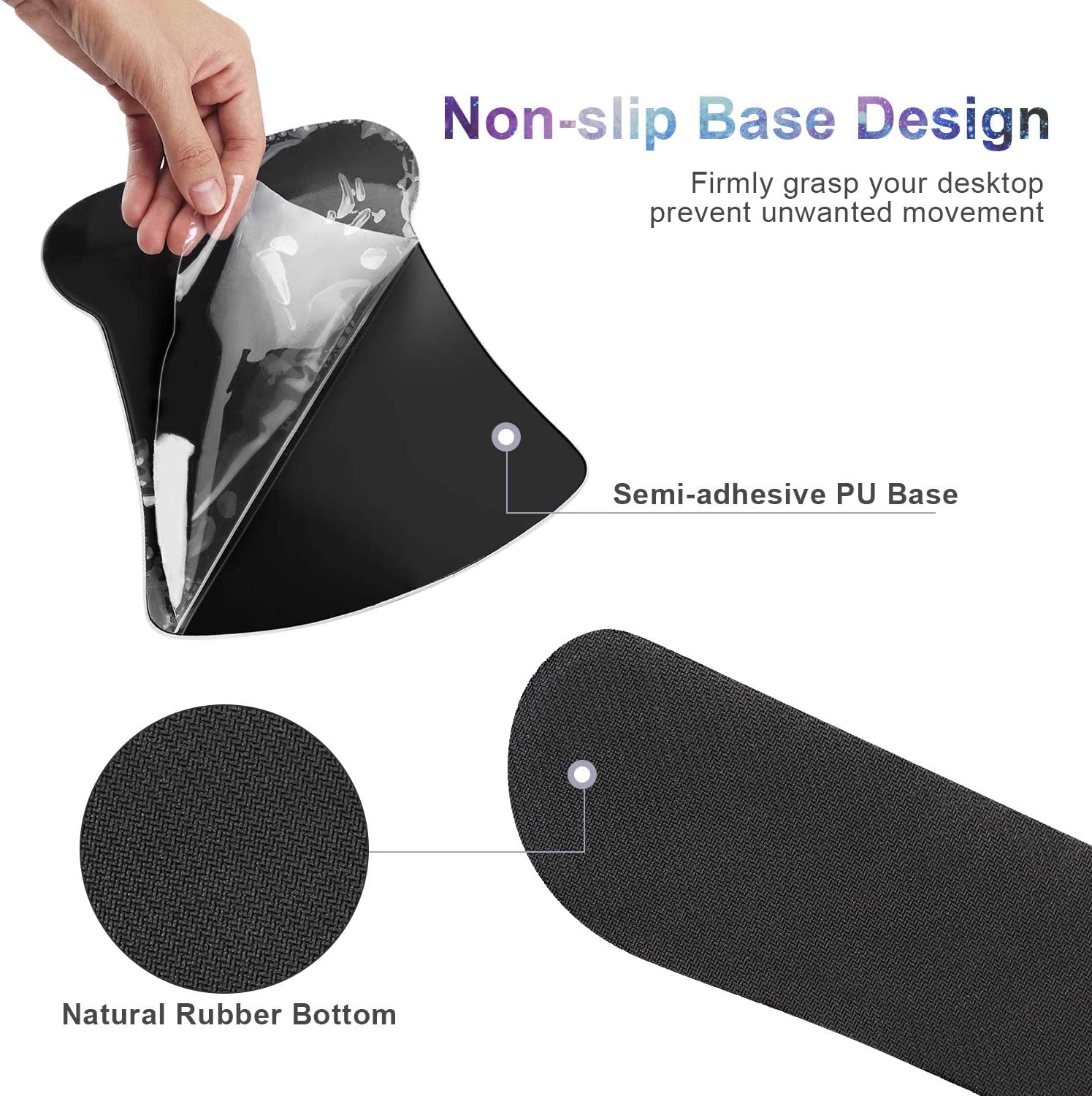 Upgrade Your Workspace: Galaxy Ergonomic Mouse Pad & Wrist Rest Set for Ultimate Comfort and Pain Relief! 🌌🖱️✨