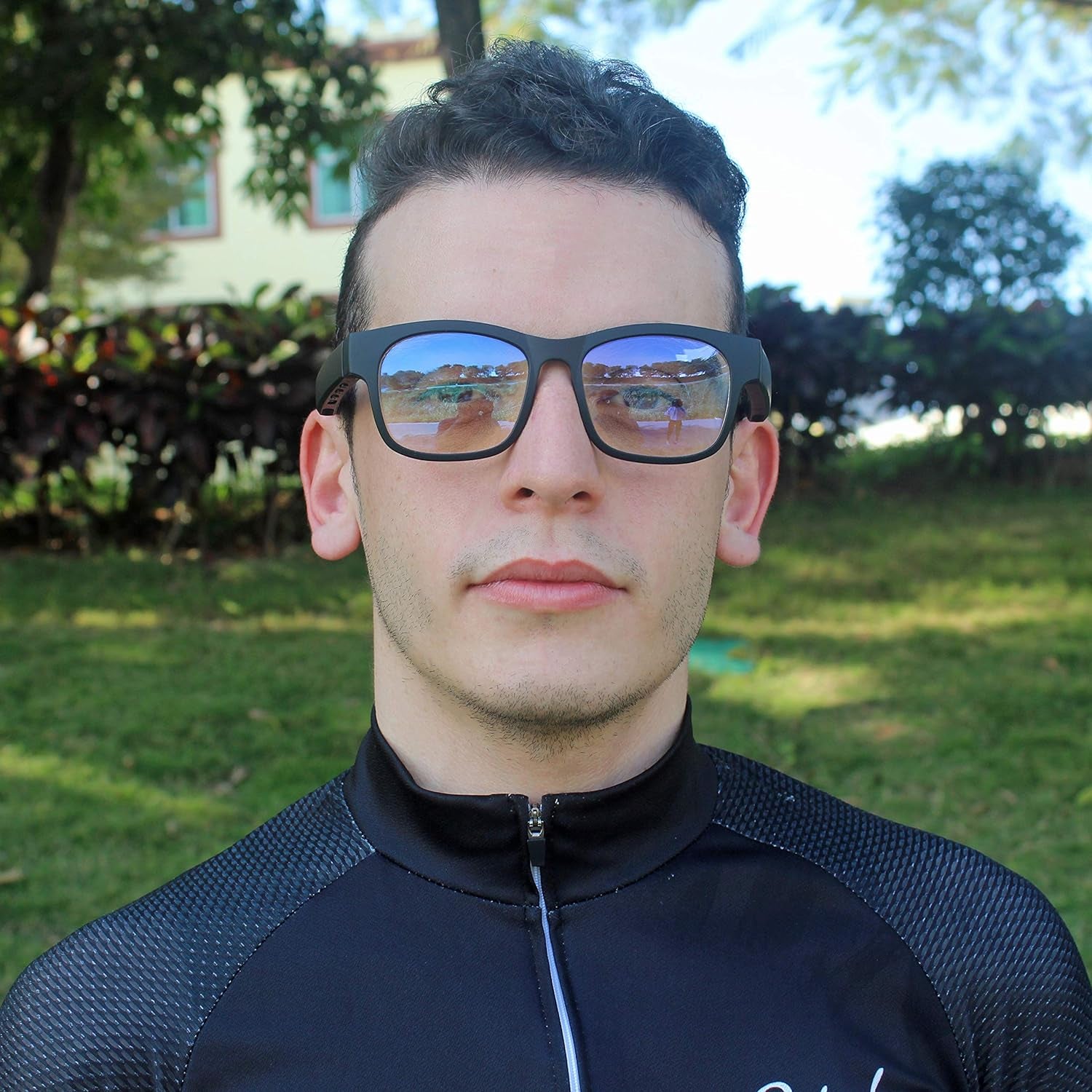Revolutionary Smart Audio Glasses - Wireless Bluetooth Polarized Sunglasses with IPX4 Waterproof Protection