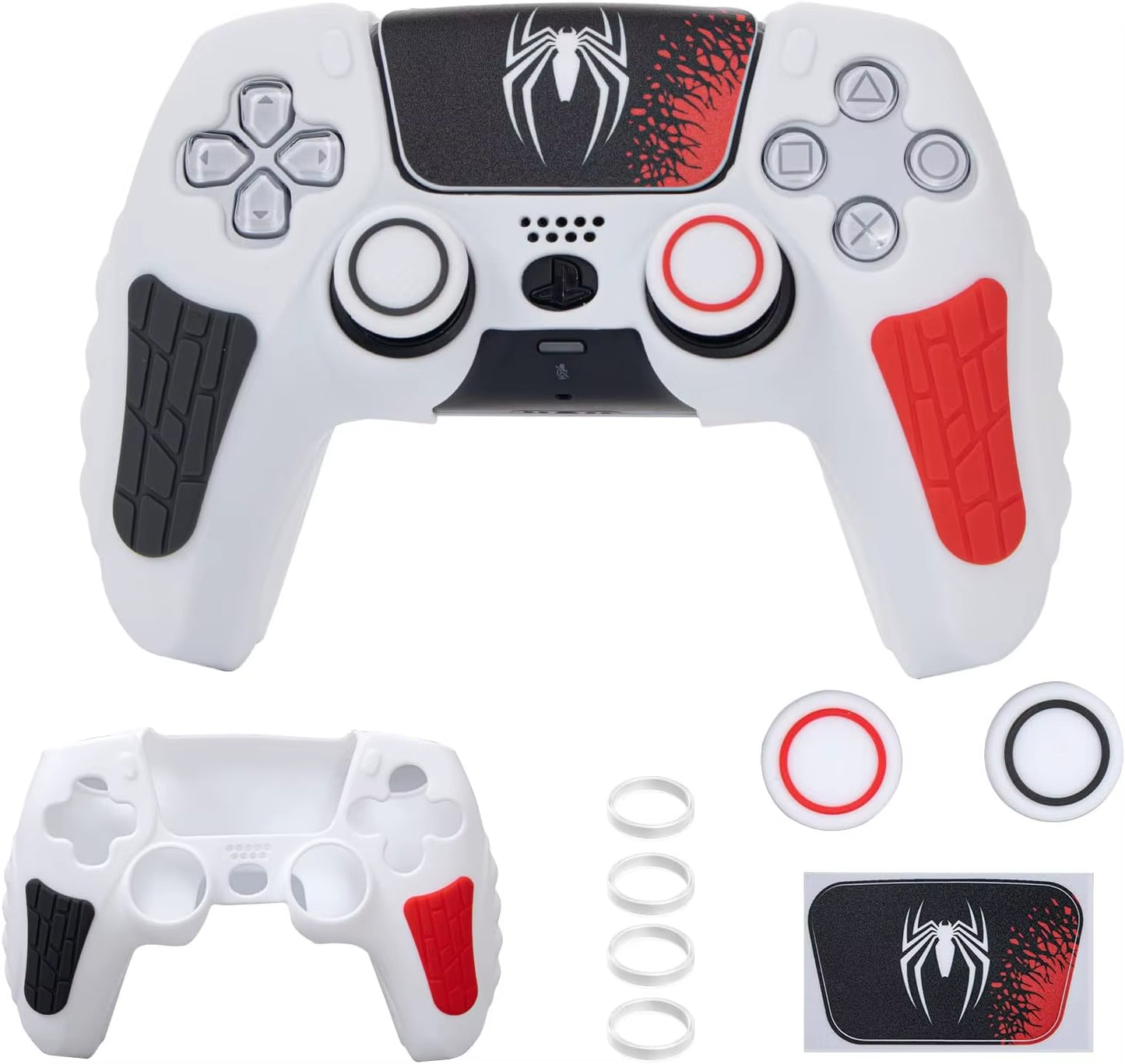 Level Up Your PS5 Game with Our Anti-Slip Silicone Controller Cover & Thumb Grip Caps! 🎮✨