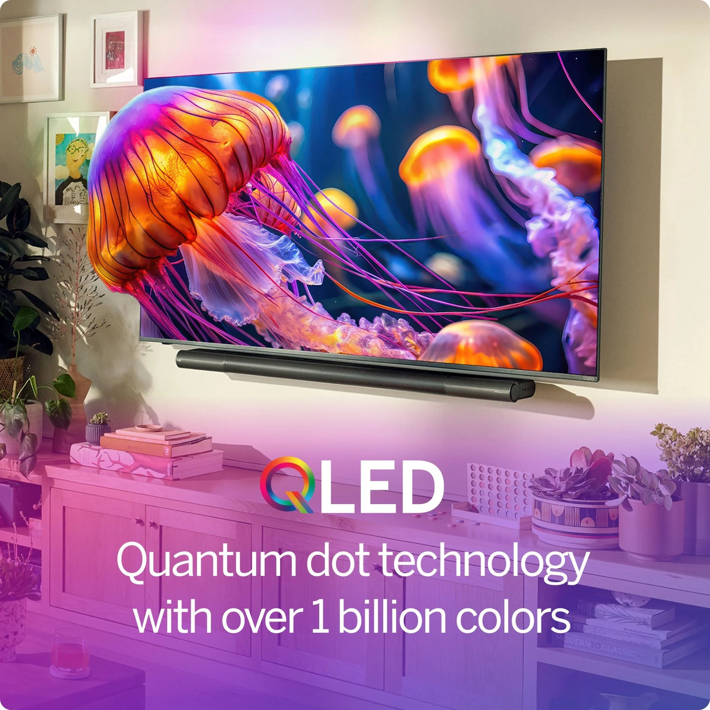 55" Quantum 4K QLED HDR Smart TV - Stunning Picture Quality & Smart Features!