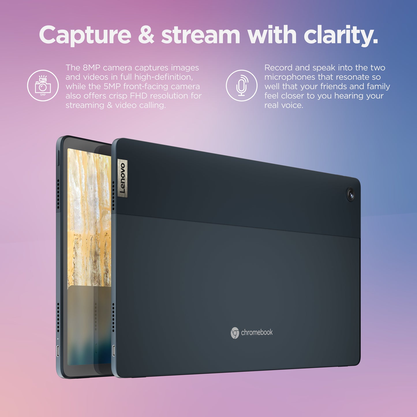 Unleash your creativity with the Ideapad Duet 5 Chromebook! 🌟 Featuring a stunning 13.3" FHD OLED touchscreen, powerful Qualcomm Snapdragon, and sleek Abyss Blue design. Perfect for work and play! 💻✨ #Chromebook #TechTrends