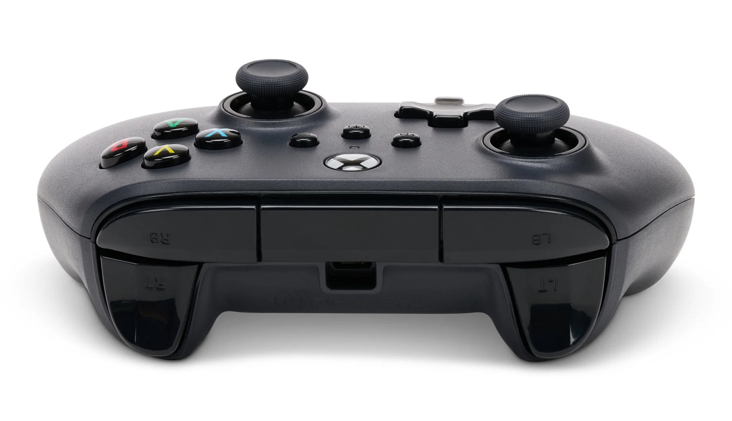Level up your gaming with the sleek Black Wired Controller for Xbox Series X|S! 🎮🖤