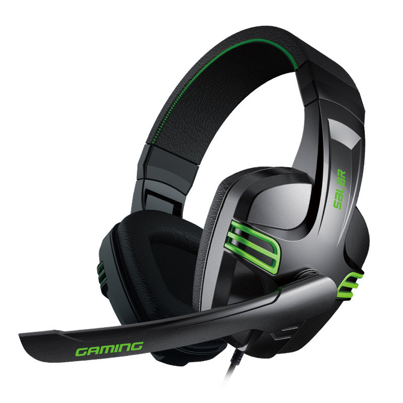 Ultimate Gaming Headset with Subwoofer & Microphone for Immersive Sound Experience