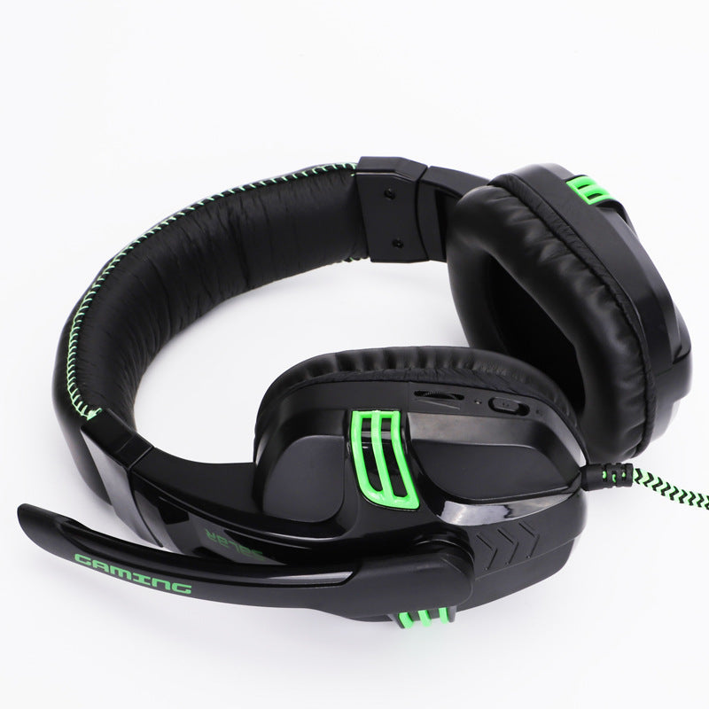 Ultimate Gaming Headset with Subwoofer & Microphone for Immersive Sound Experience