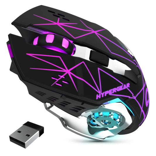 Hypergear Chromium Wireless Gaming Mouse for Extended Gaming Sessions