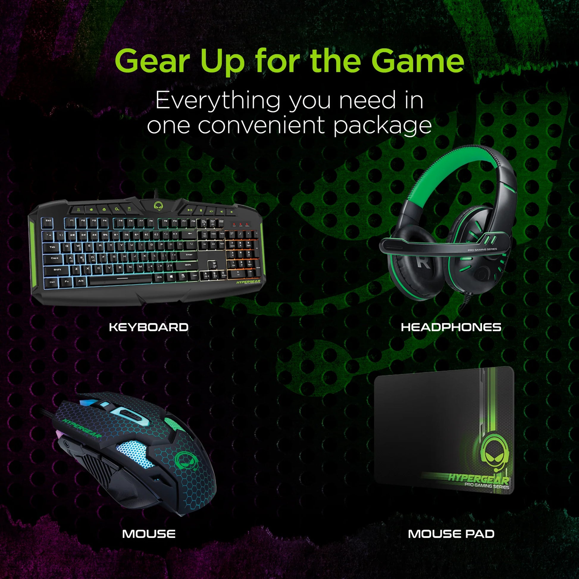 Hypergear 2021 4-in-1 Gaming Kit