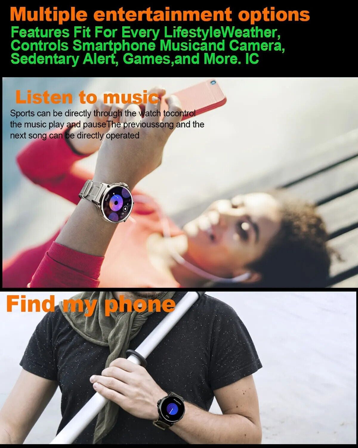 Level up your fitness game with the 1.85" Ultra HD Smartwatch! 📱💪 Stay connected with Bluetooth calls, track your health, and crush your gym goals! 🎁 Perfect gift for the active lifestyle! #Smartwatch #FitnessGoals #HealthTech