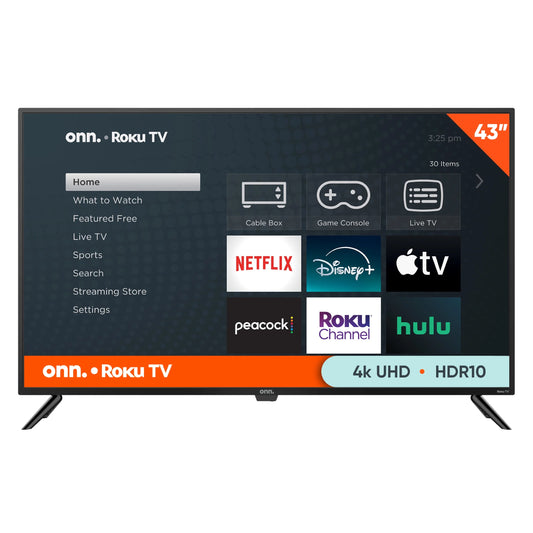 43" 4K UHD LED Roku Smart TV with HDR - Stunning Picture Quality!
