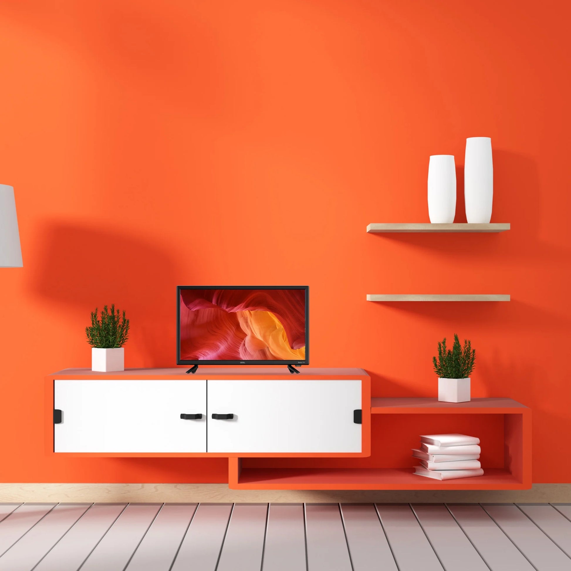 24" HD LED Roku Smart TV - Stunning 720P Clarity!