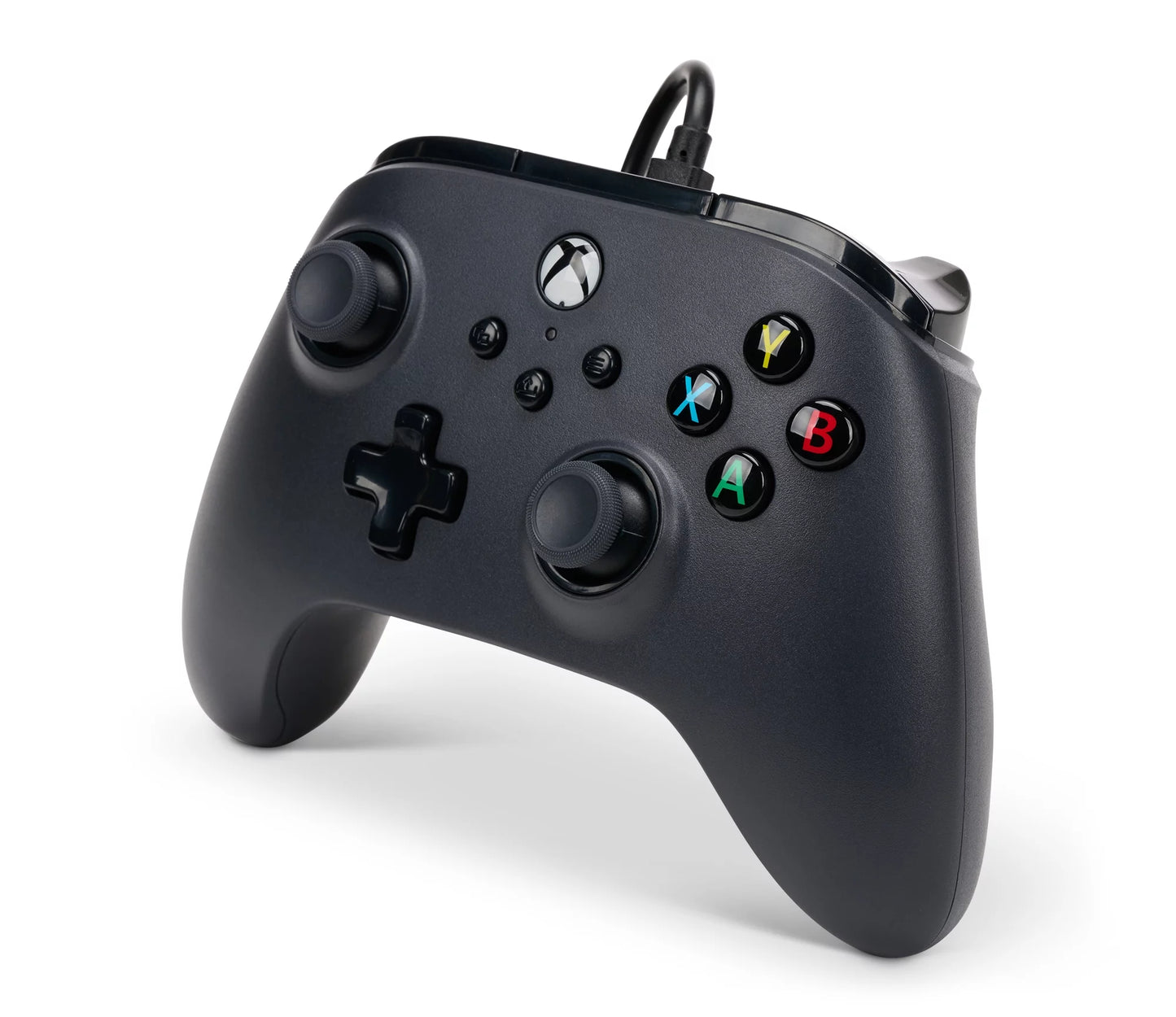 Level up your gaming with the sleek Black Wired Controller for Xbox Series X|S! 🎮🖤