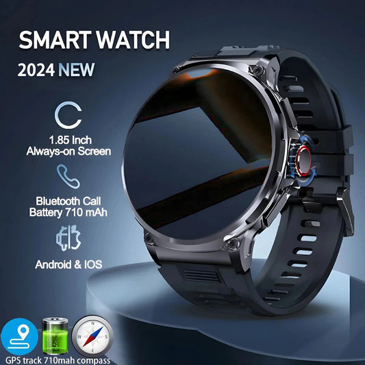 Level up your fitness game with the 1.85" Ultra HD Smartwatch! 📱💪 Stay connected with Bluetooth calls, track your health, and crush your gym goals! 🎁 Perfect gift for the active lifestyle! #Smartwatch #FitnessGoals #HealthTech
