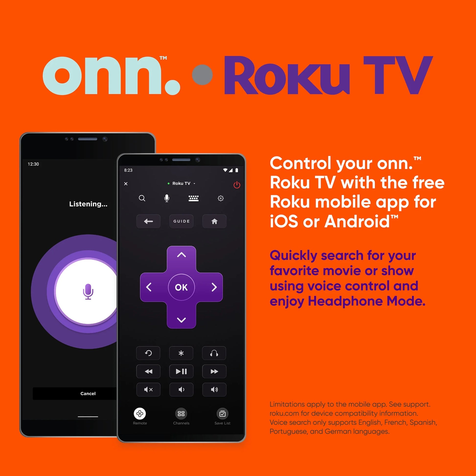 50" 4K UHD LED Roku Smart TV with HDR - Stunning Picture Quality and Endless Entertainment