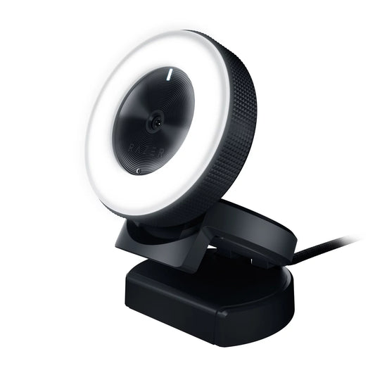 Level up your streaming game with the Kiyo Full HD Webcam! 🎥✨ Auto focus, adjustable ring light, and sleek black design for the perfect setup! #Streaming #Webcam #ContentCreation