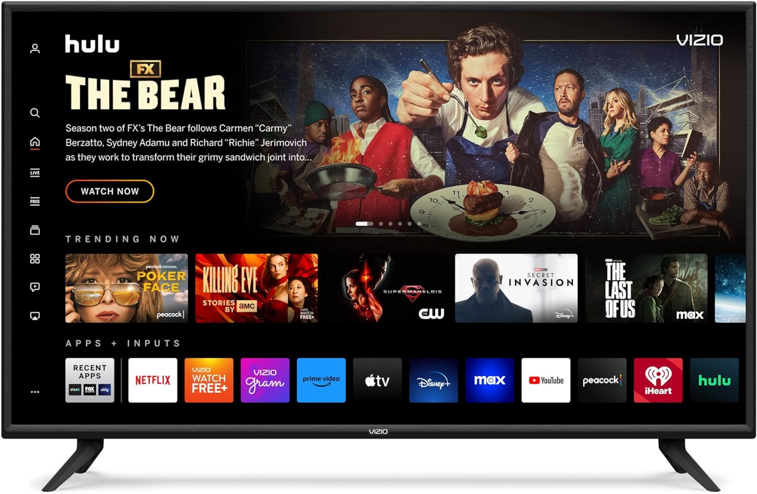 50-Inch 4K UHD V-Series Smart TV - Voice Remote, Dolby Vision, HDR10+, Alexa Compatible - 2022 Model