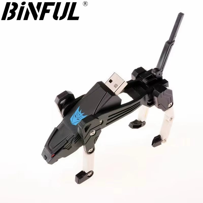 Professional Grade Dog-Themed USB Flash Drive - Available in 512GB, 256GB, 1TB, and 2TB Capacities - Ideal Memory Stick for Gifting