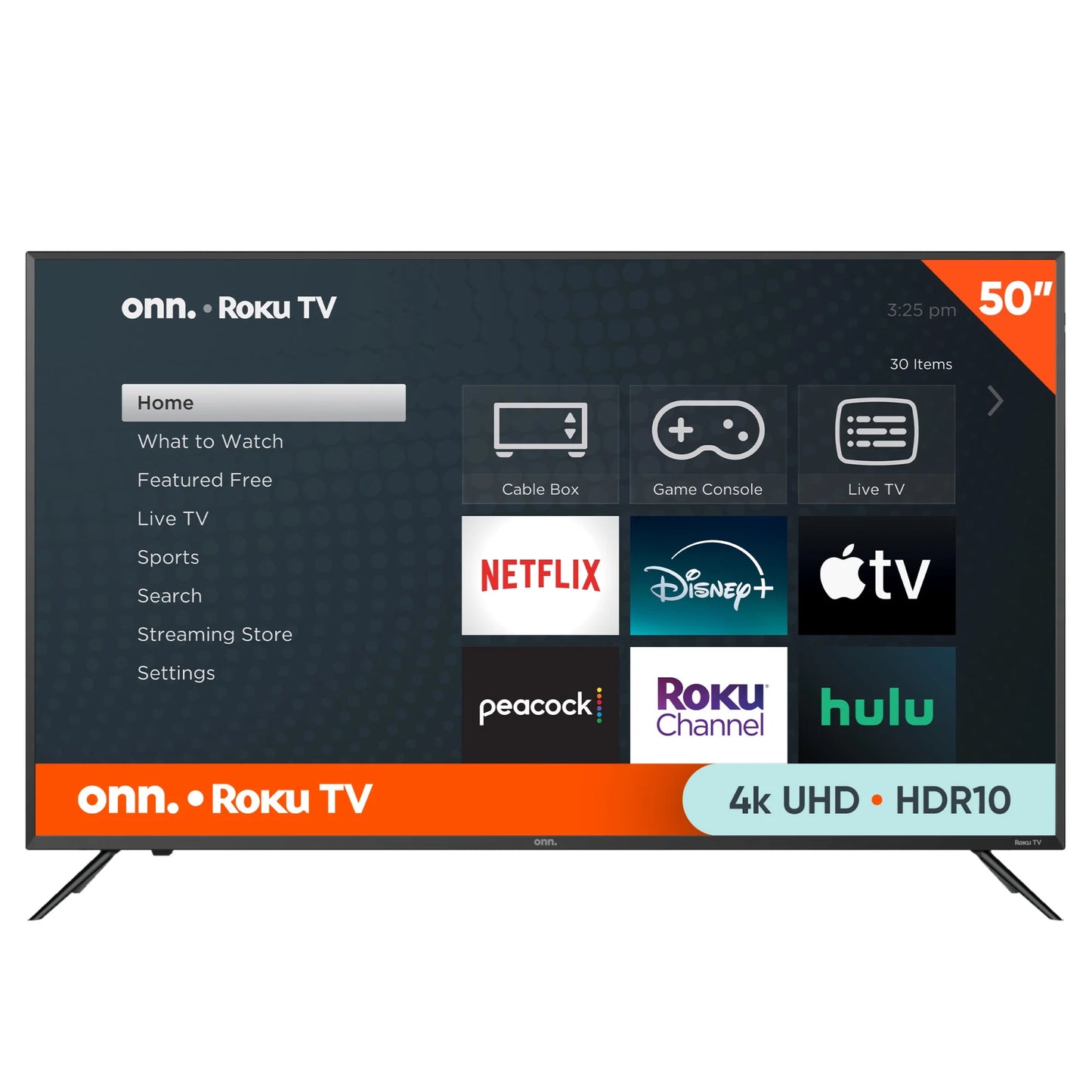 50" 4K UHD LED Roku Smart TV with HDR - Stunning Picture Quality and Endless Entertainment