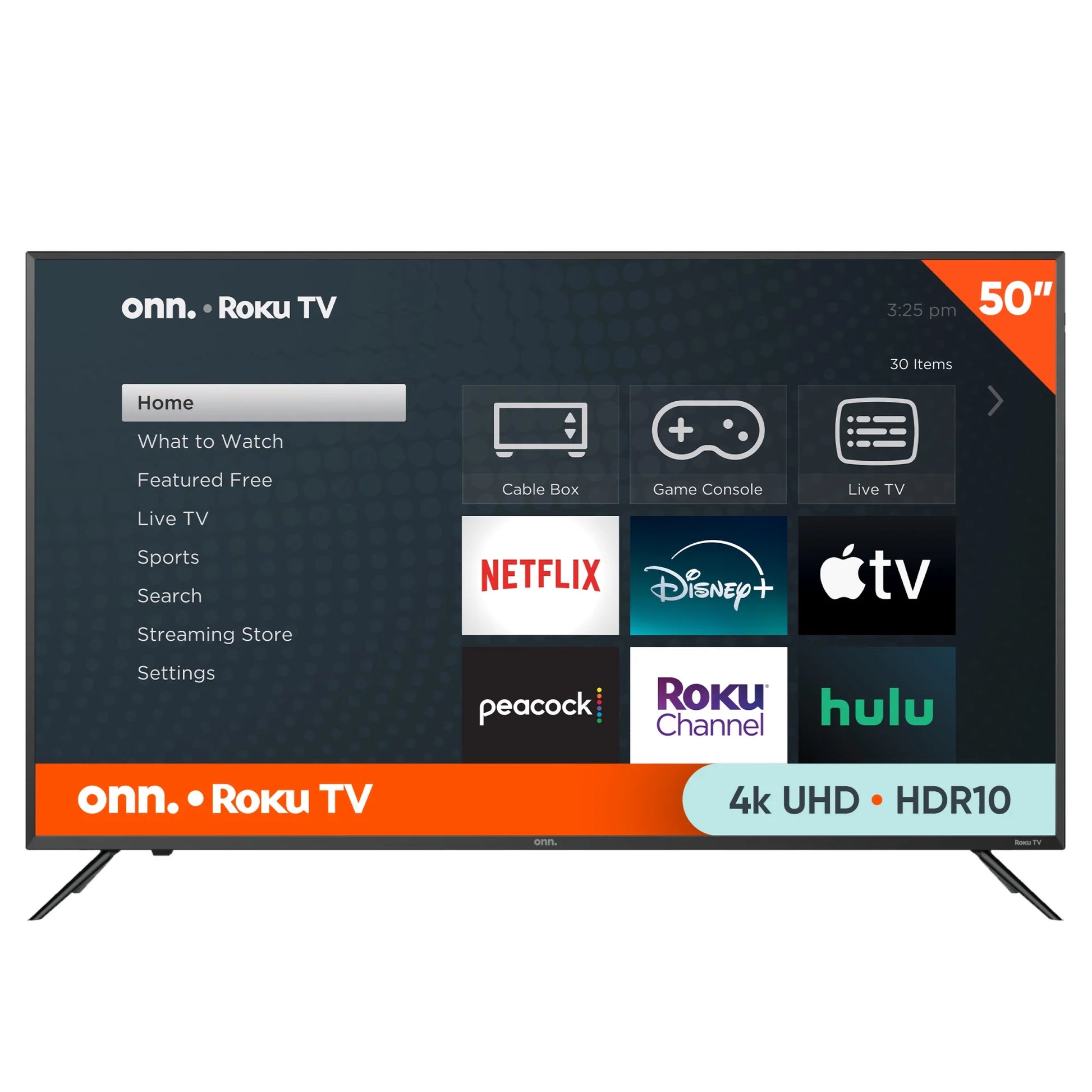 50" 4K UHD LED Roku Smart TV with HDR - Stunning Picture Quality and Endless Entertainment