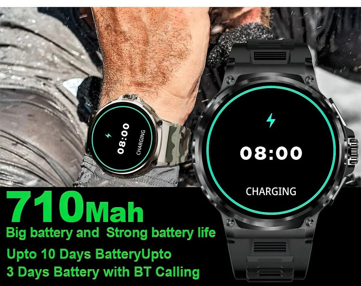Level up your fitness game with the 1.85" Ultra HD Smartwatch! 📱💪 Stay connected with Bluetooth calls, track your health, and crush your gym goals! 🎁 Perfect gift for the active lifestyle! #Smartwatch #FitnessGoals #HealthTech
