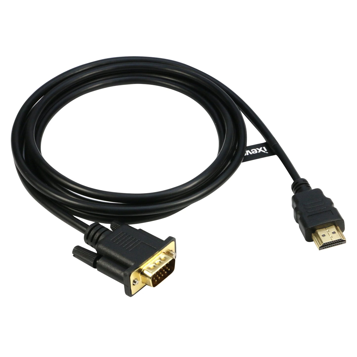 Transform Your Display with Our 6FT Gold-Plated HDMI to VGA Adapter Cable - Perfect for All Your Devices!