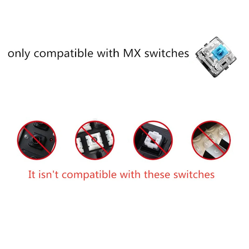 129-Key OEM Profile PBT Double Shot Pudding Keycaps for MX Switch Mechanical Keyboards - ISO Layout with RGB Backlighting
