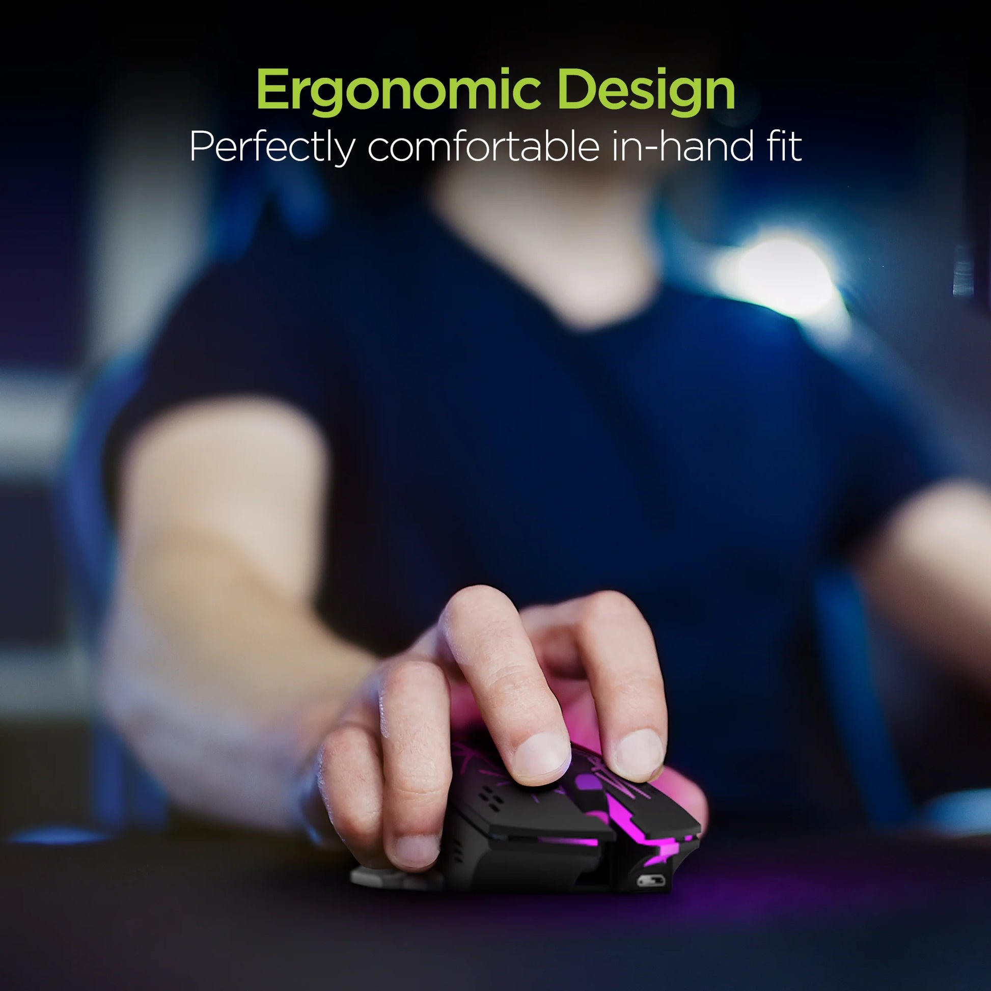 Hypergear Chromium Wireless Gaming Mouse for Extended Gaming Sessions