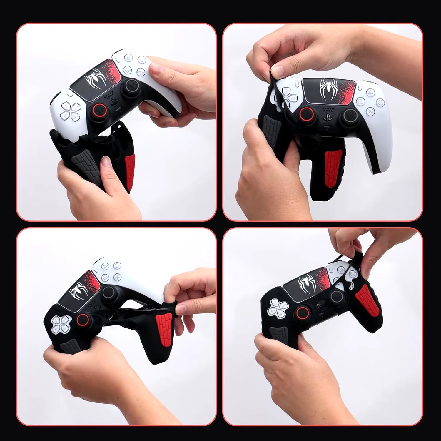 Level Up Your PS5 Game with Our Anti-Slip Silicone Controller Cover & Thumb Grip Caps! 🎮✨
