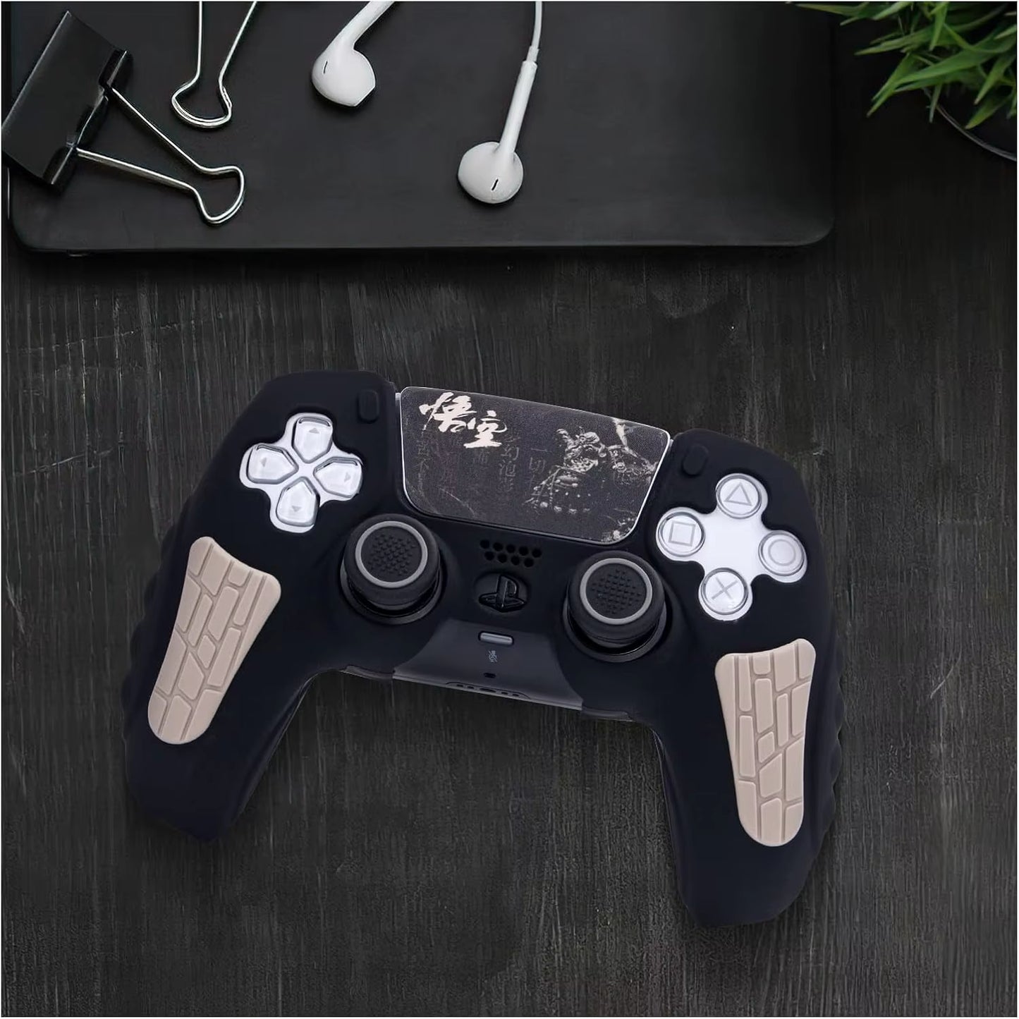 Level Up Your PS5 Game with Our Anti-Slip Silicone Controller Cover & Thumb Grip Caps! 🎮✨