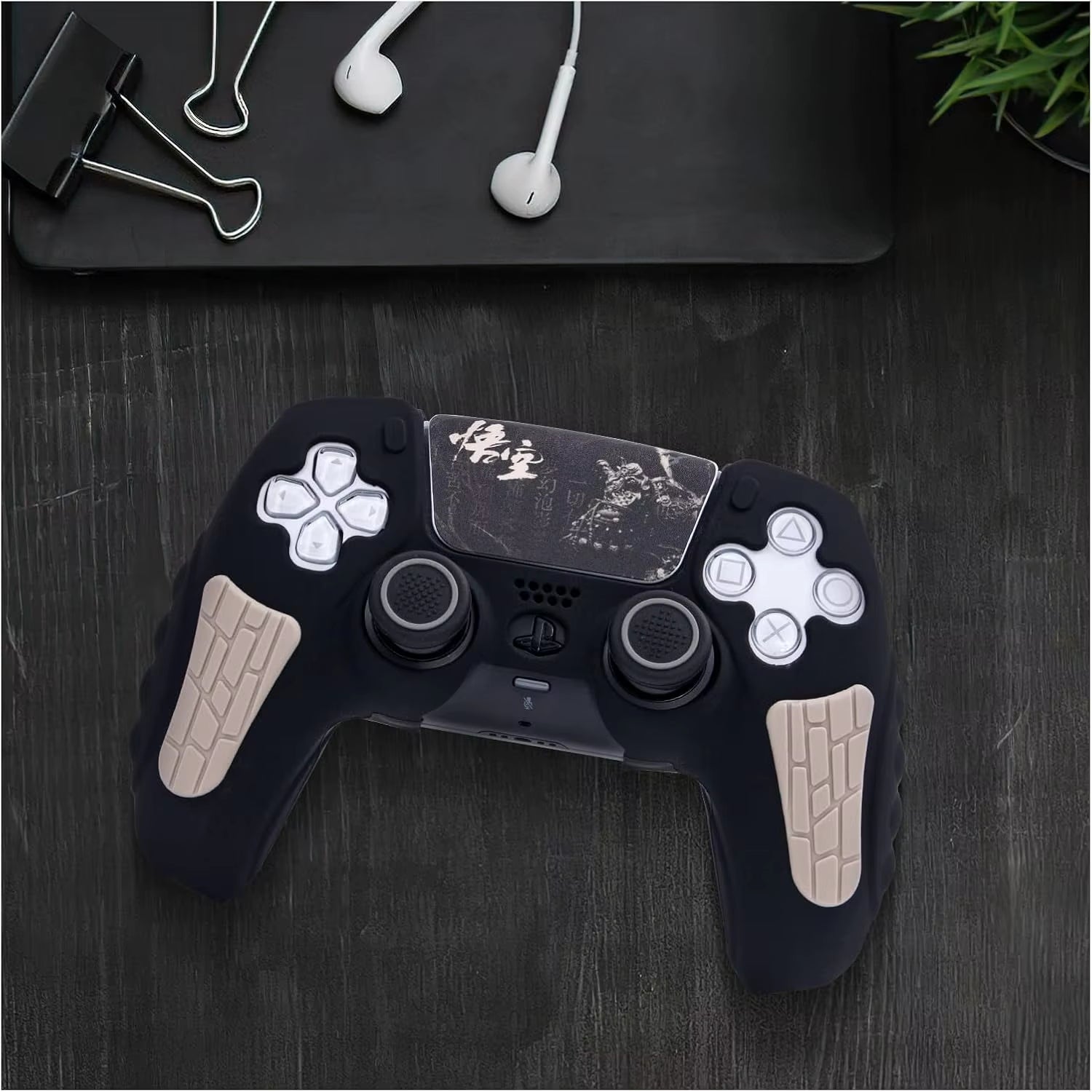 Level Up Your PS5 Game with Our Anti-Slip Silicone Controller Cover & Thumb Grip Caps! 🎮✨