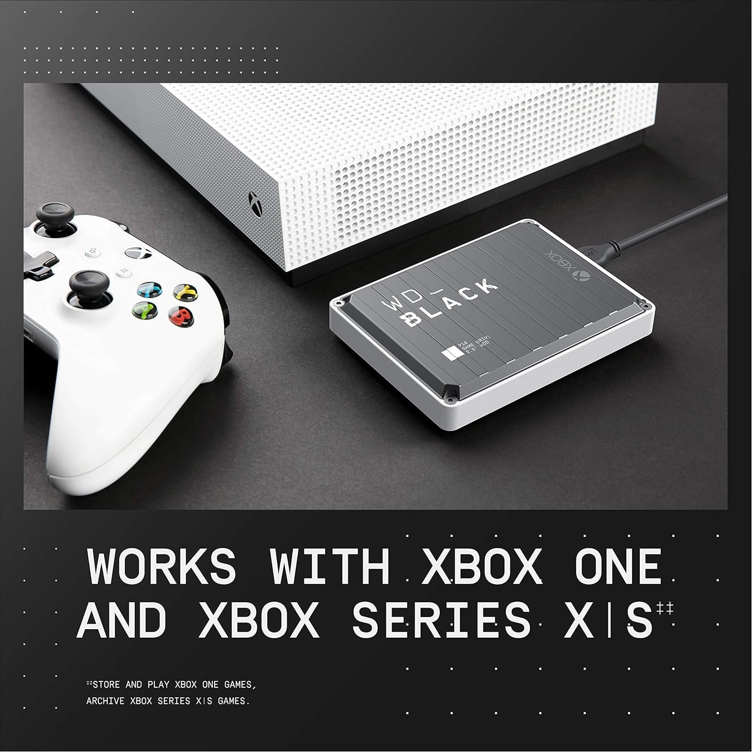 Level Up Your Gaming with the WD_BLACK 4TB P10 Game Drive for Xbox! 🎮✨ Get 1-Month Xbox Game Pass & Access Your Game Library Anywhere! #Gaming #Xbox